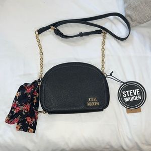 Steve Madden Black Purse